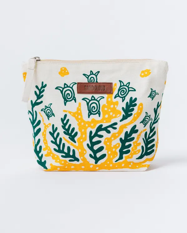 Swimming Turtles Zipper Pouch | Sand Cloud