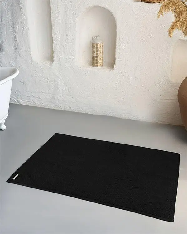 Willow Bath Mat - Black | Sand Cloud - Image 2
