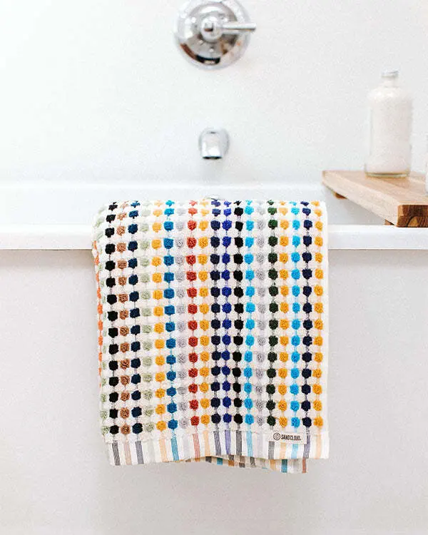 Stripe Polka Dot XL Bath Bundle | Sand Cloud - Image 6