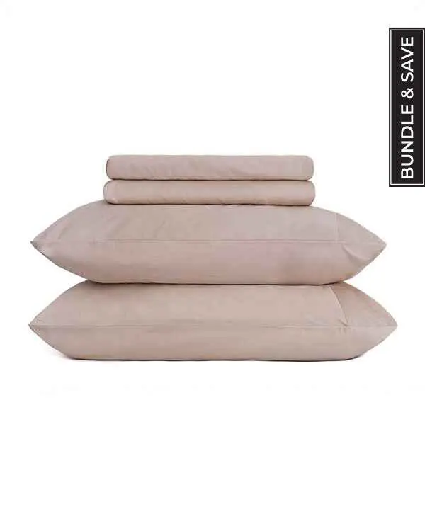 Luxe Sateen Sheet Set Beige | Sand Cloud